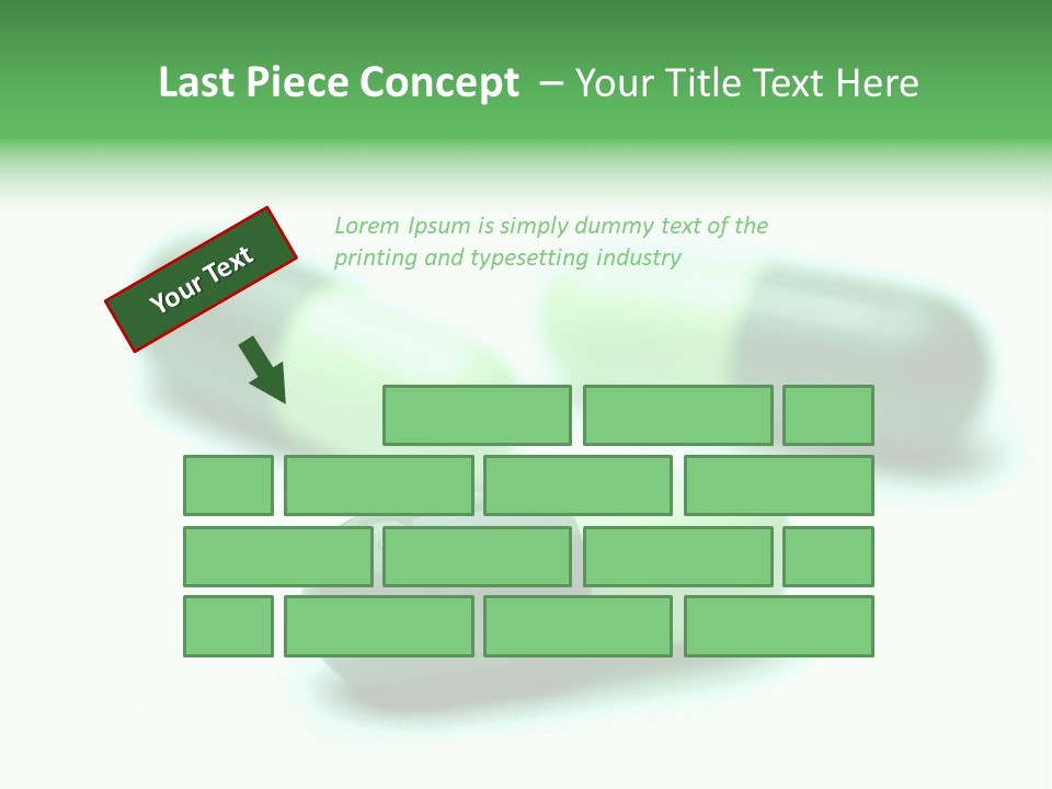 Green Capsule 1 PowerPoint Template