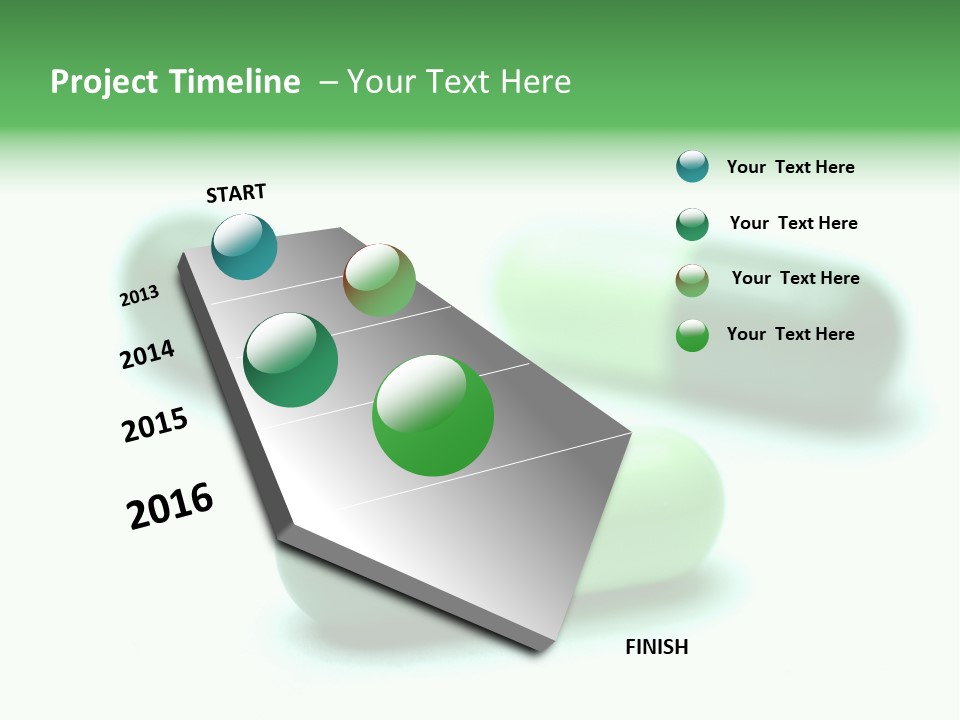 Green Capsule 1 PowerPoint Template