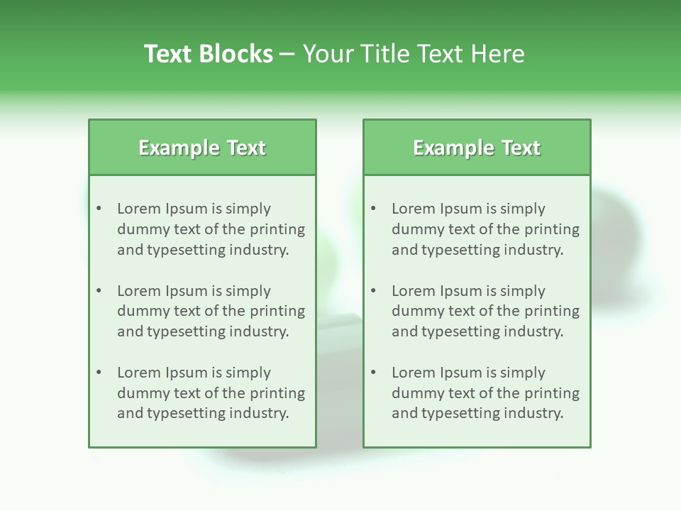 Green Capsule 1 PowerPoint Template