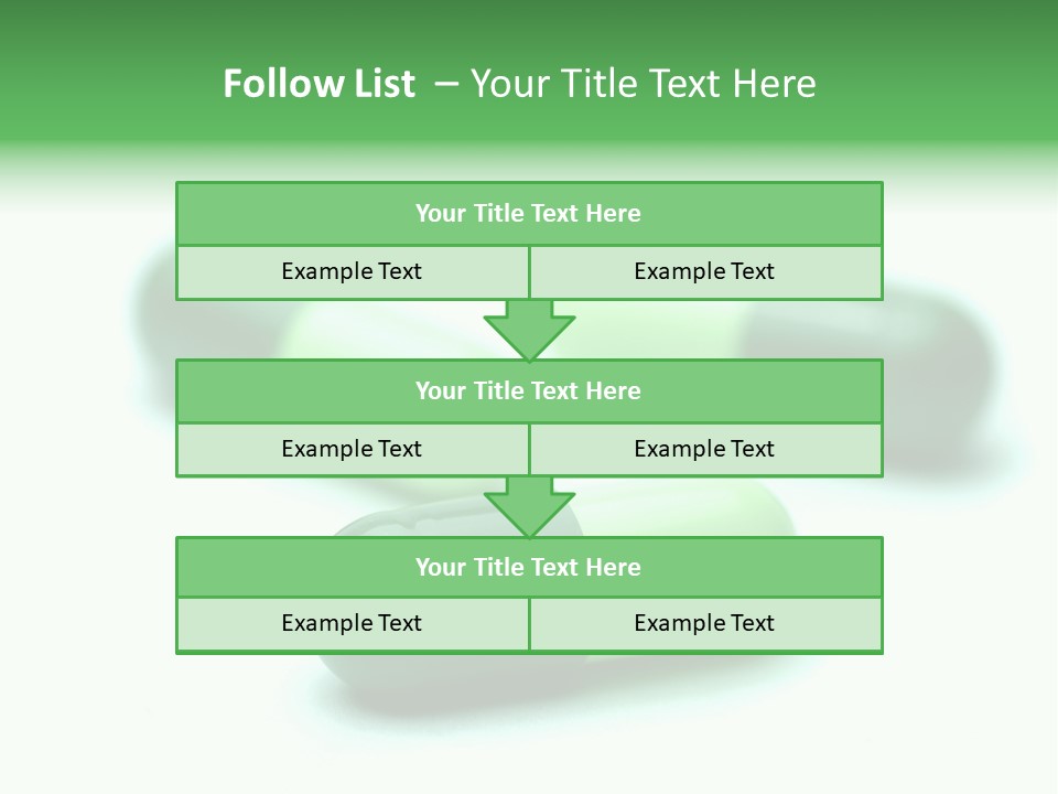 Green Capsule 1 PowerPoint Template