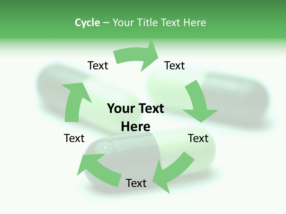 Green Capsule 1 PowerPoint Template