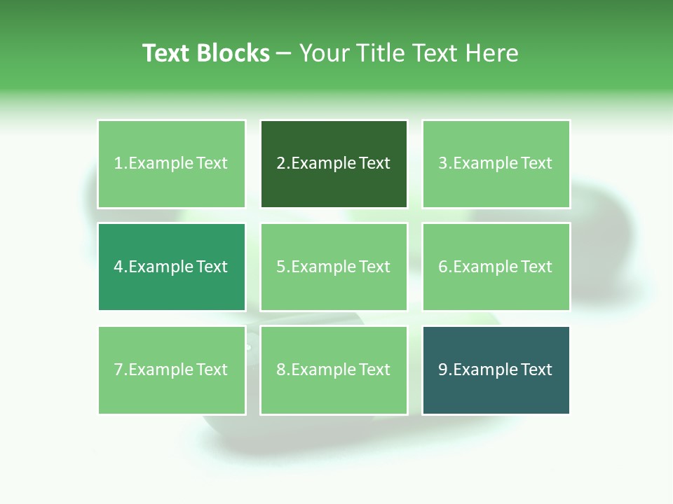 Green Capsule 1 PowerPoint Template