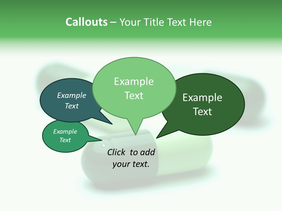 Green Capsule 1 PowerPoint Template