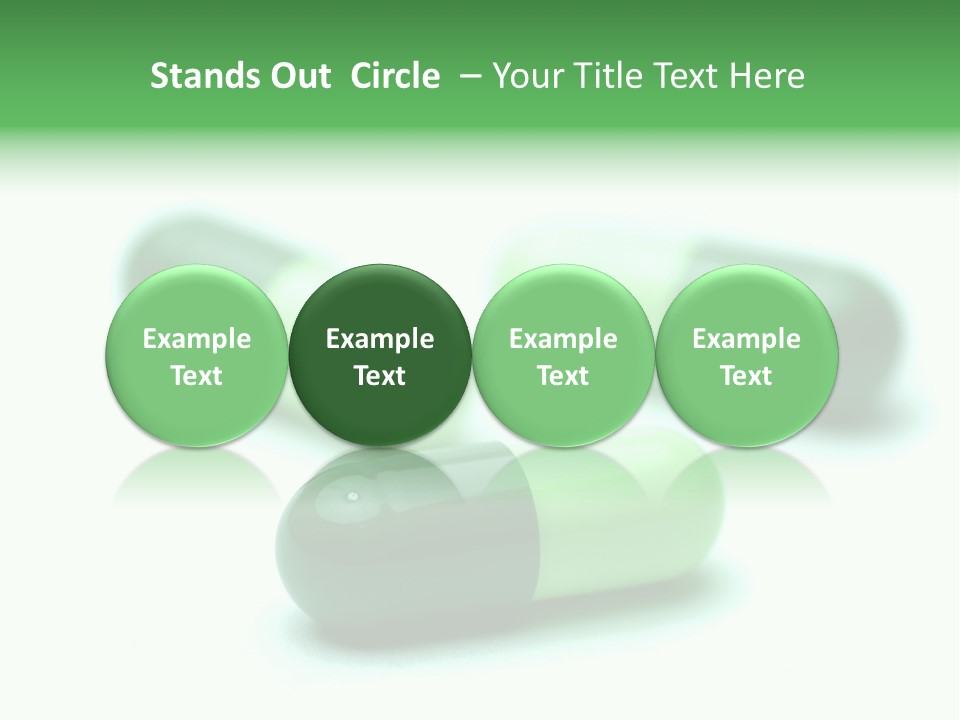 Green Capsule 1 PowerPoint Template
