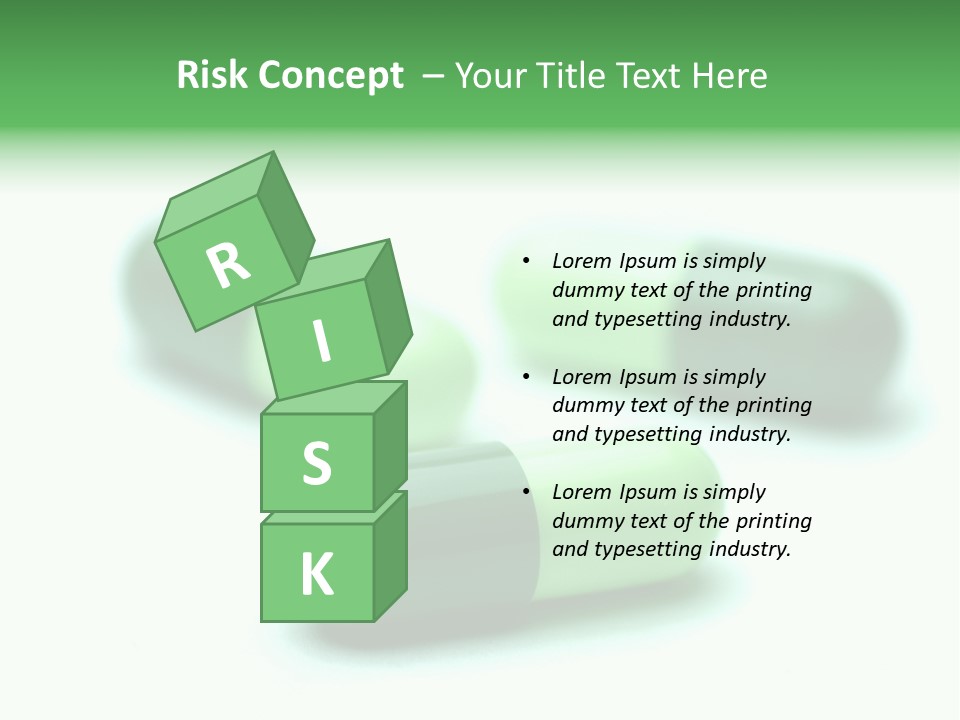 Green Capsule 1 PowerPoint Template