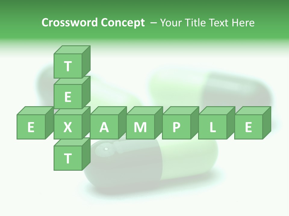 Green Capsule 1 PowerPoint Template