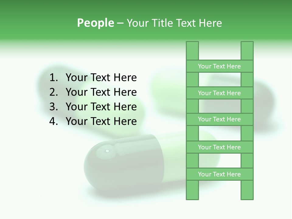 Green Capsule 1 PowerPoint Template