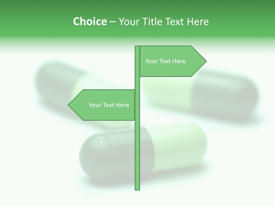 Green Capsule 1 PowerPoint Template