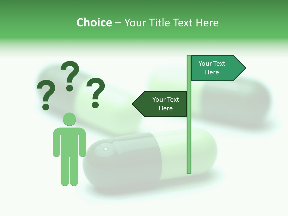 Green Capsule 1 PowerPoint Template