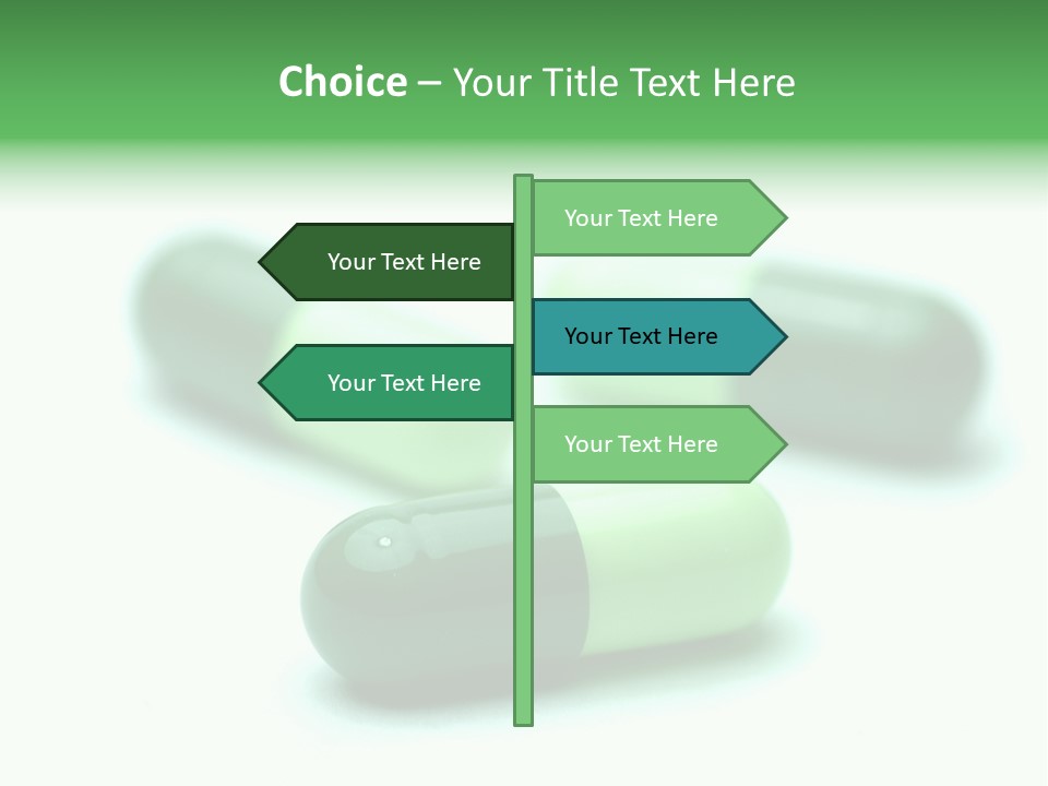 Green Capsule 1 PowerPoint Template