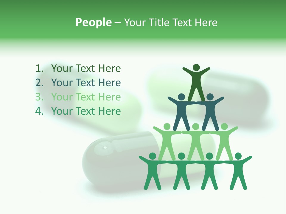 Green Capsule 1 PowerPoint Template