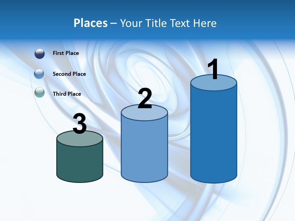 Abstract Blue Futuristic Background Texture PowerPoint Template