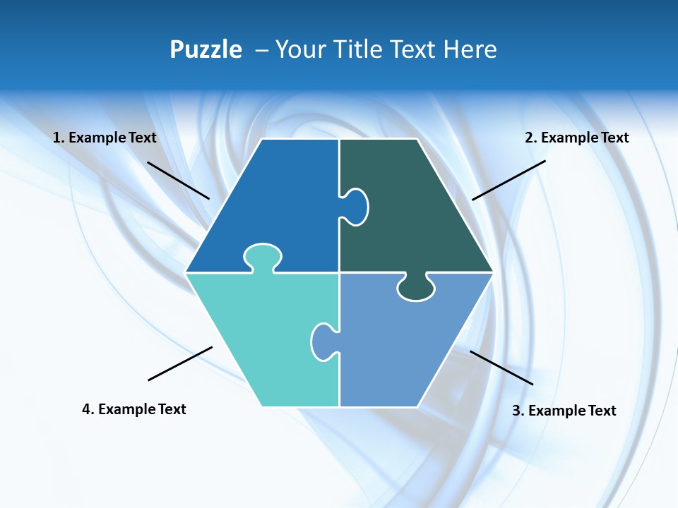 Abstract Blue Futuristic Background Texture PowerPoint Template