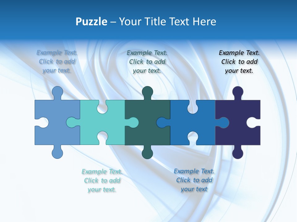 Abstract Blue Futuristic Background Texture PowerPoint Template