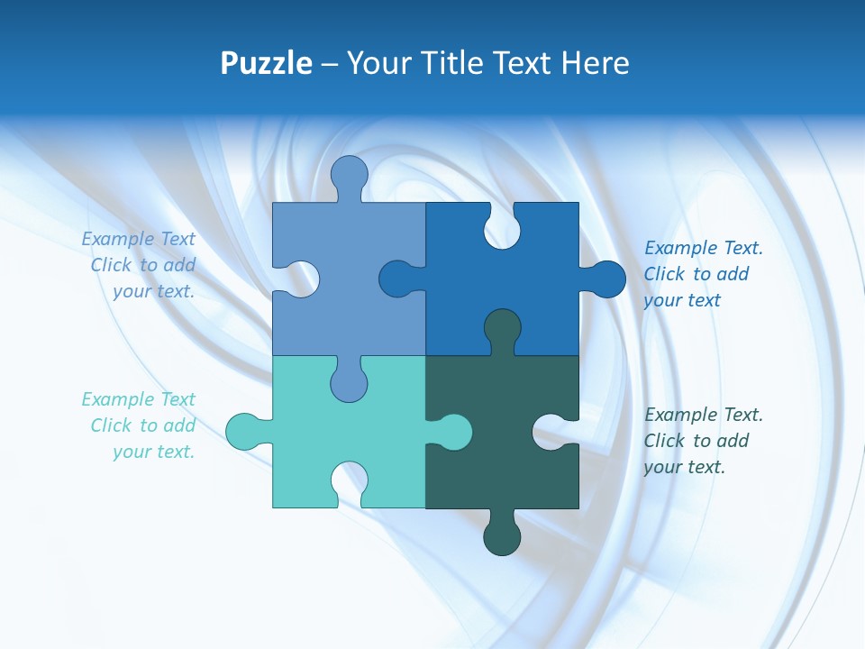 Abstract Blue Futuristic Background Texture PowerPoint Template