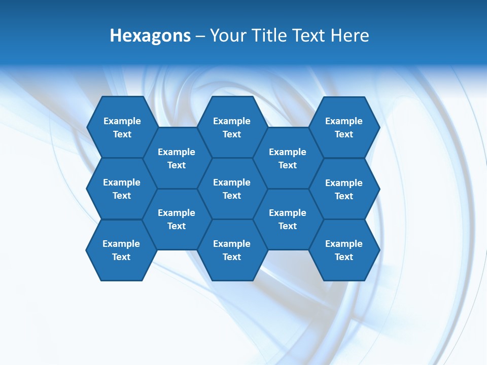 Abstract Blue Futuristic Background Texture PowerPoint Template