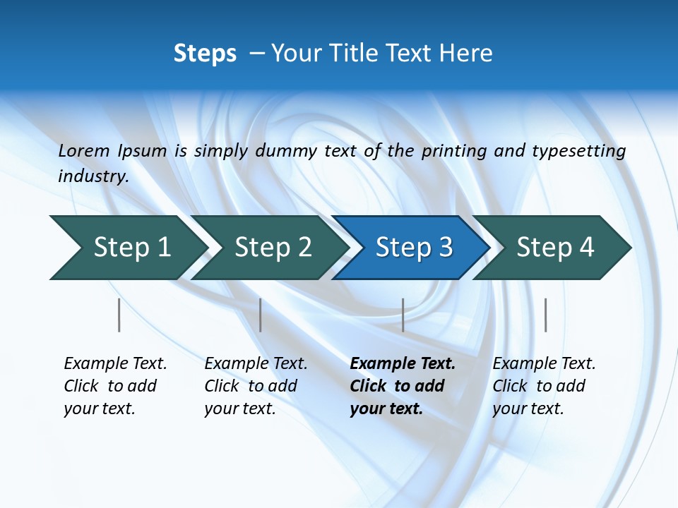 Abstract Blue Futuristic Background Texture PowerPoint Template