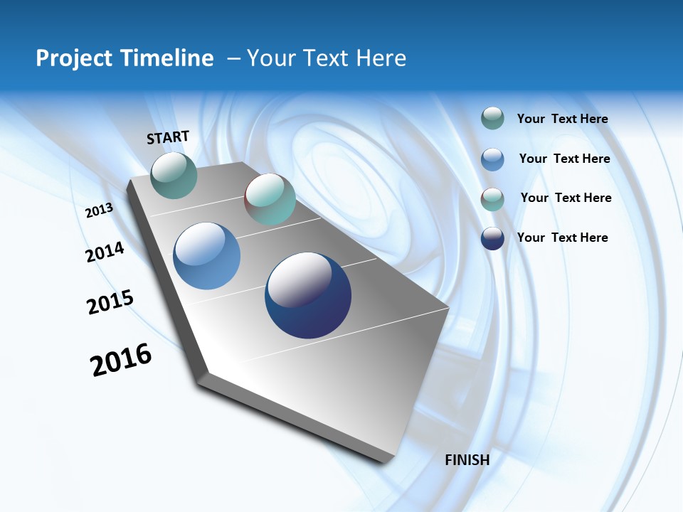 Abstract Blue Futuristic Background Texture PowerPoint Template