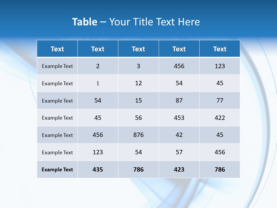 Abstract Blue Futuristic Background Texture PowerPoint Template