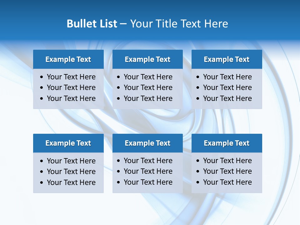 Abstract Blue Futuristic Background Texture PowerPoint Template