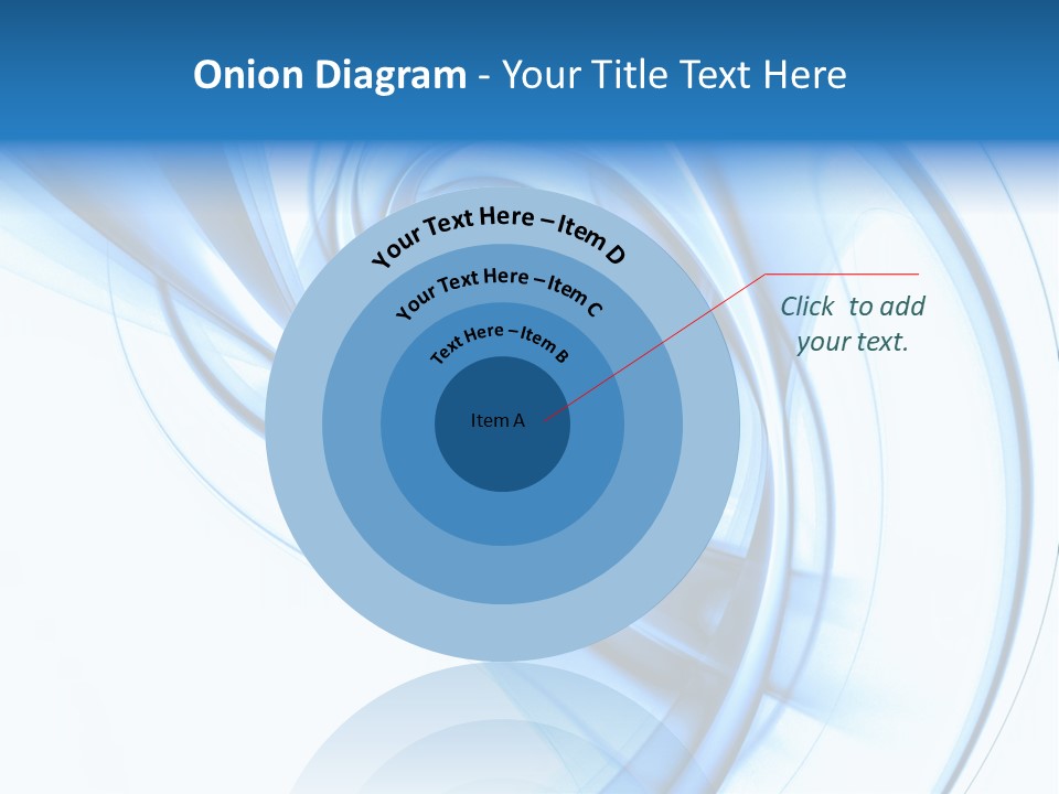 Abstract Blue Futuristic Background Texture PowerPoint Template