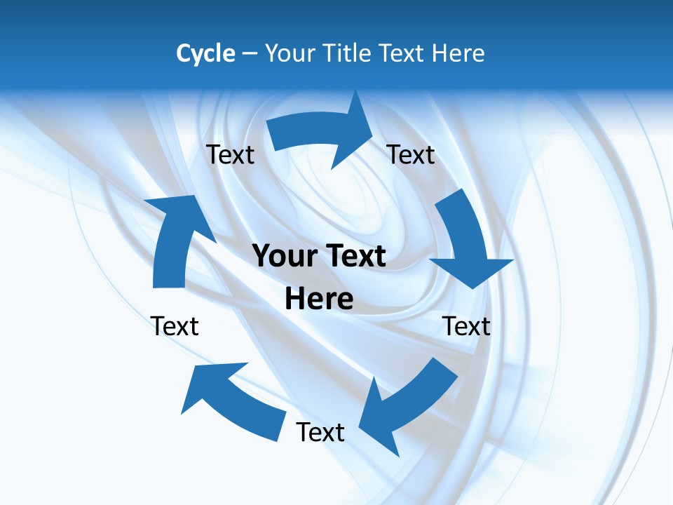 Abstract Blue Futuristic Background Texture PowerPoint Template