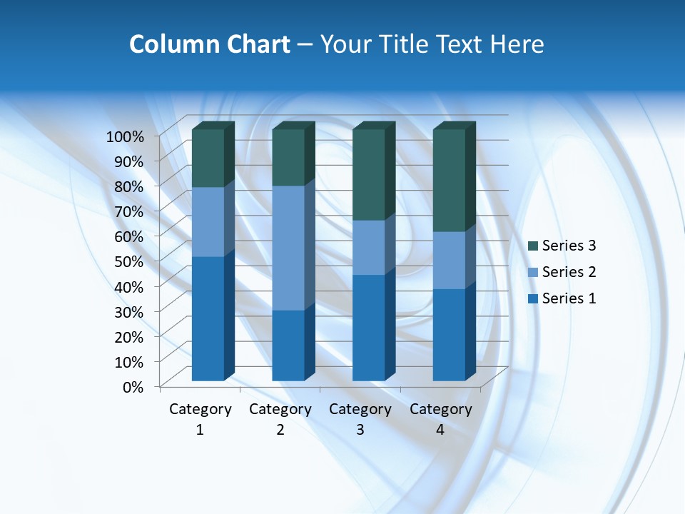 Abstract Blue Futuristic Background Texture PowerPoint Template
