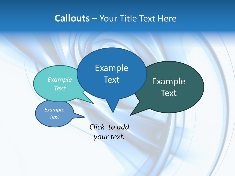 Abstract Blue Futuristic Background Texture PowerPoint Template