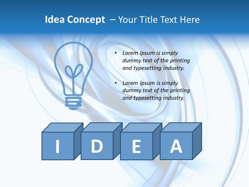 Abstract Blue Futuristic Background Texture PowerPoint Template