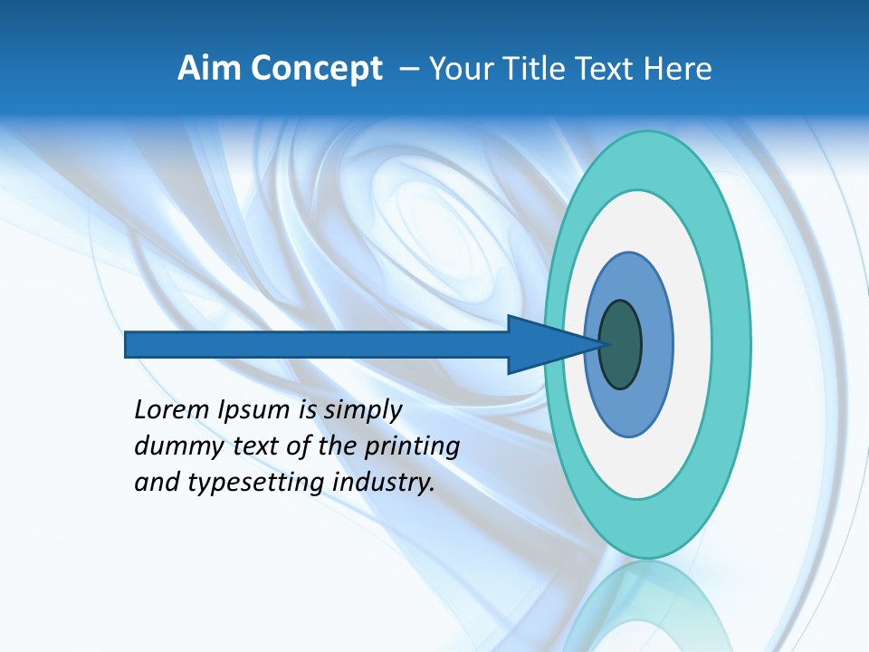 Abstract Blue Futuristic Background Texture PowerPoint Template