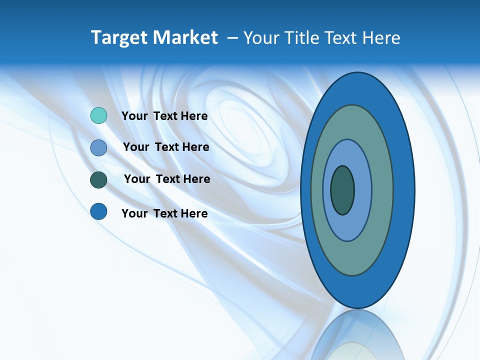 Abstract Blue Futuristic Background Texture PowerPoint Template