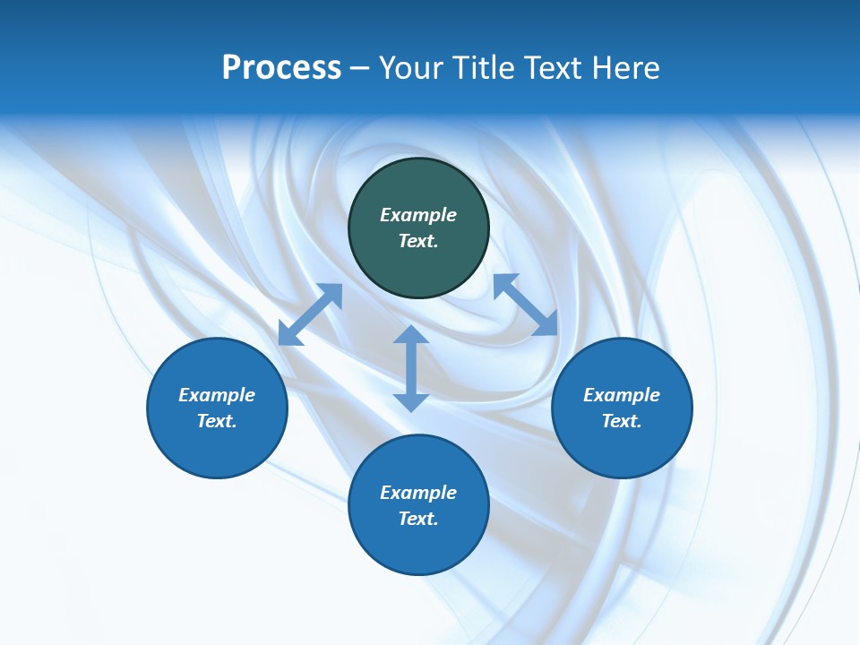 Abstract Blue Futuristic Background Texture PowerPoint Template