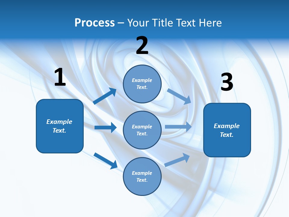 Abstract Blue Futuristic Background Texture PowerPoint Template