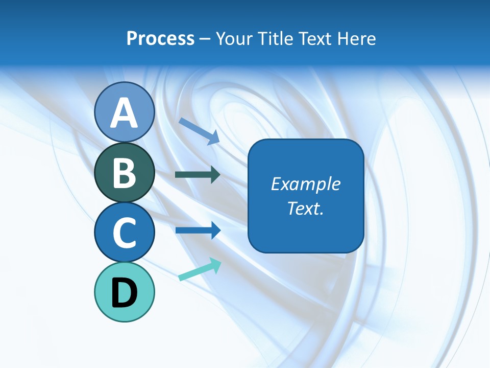 Abstract Blue Futuristic Background Texture PowerPoint Template