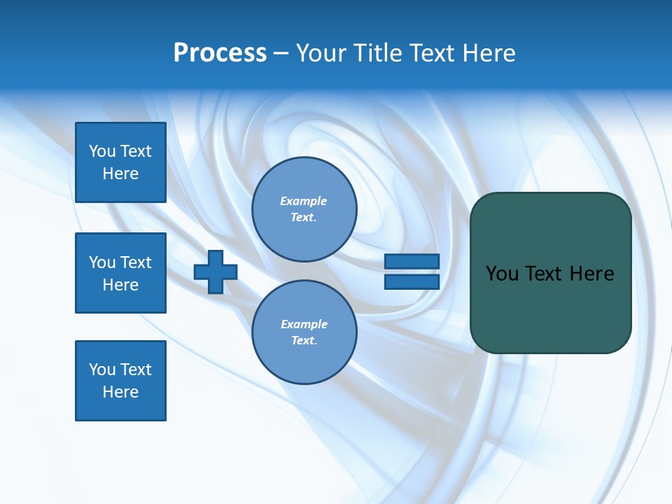 Abstract Blue Futuristic Background Texture PowerPoint Template