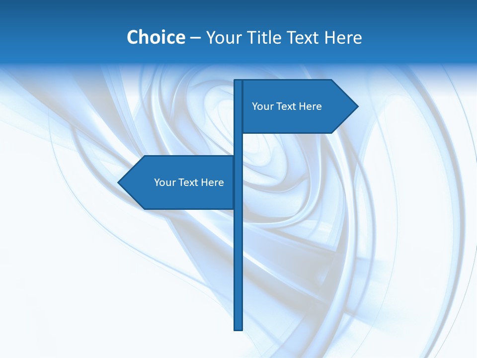 Abstract Blue Futuristic Background Texture PowerPoint Template