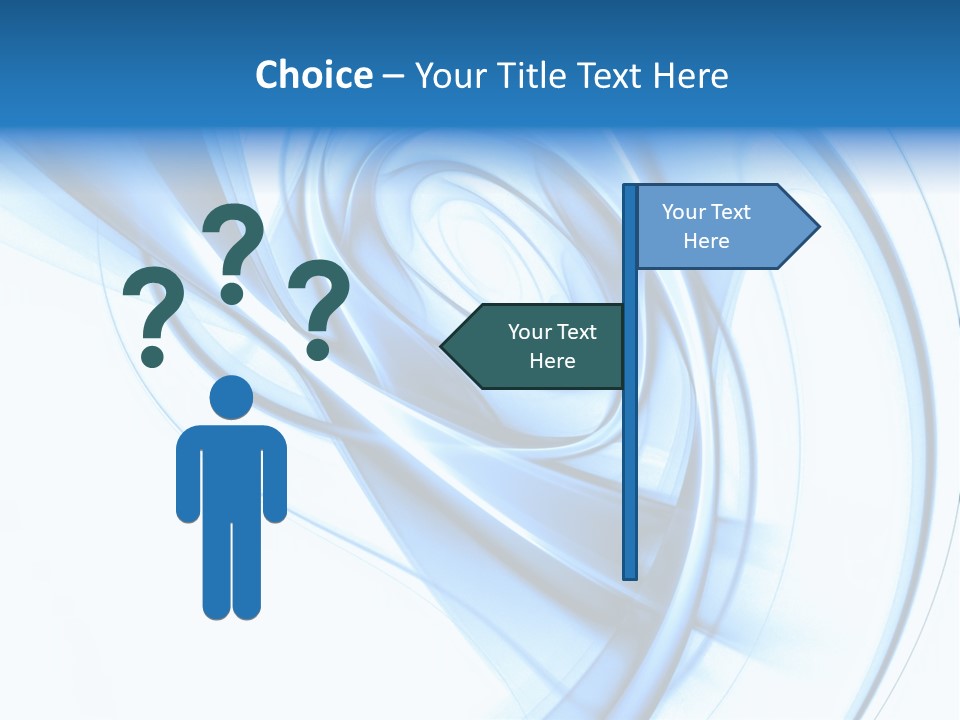 Abstract Blue Futuristic Background Texture PowerPoint Template