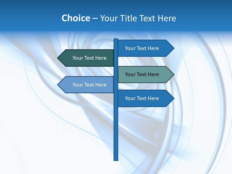 Abstract Blue Futuristic Background Texture PowerPoint Template