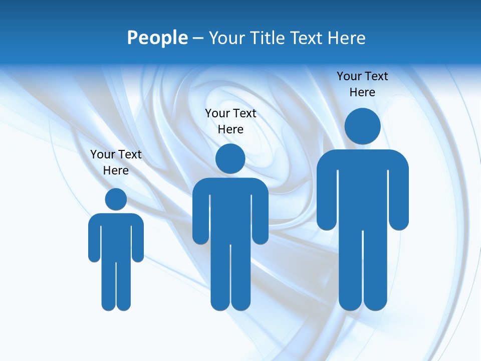 Abstract Blue Futuristic Background Texture PowerPoint Template