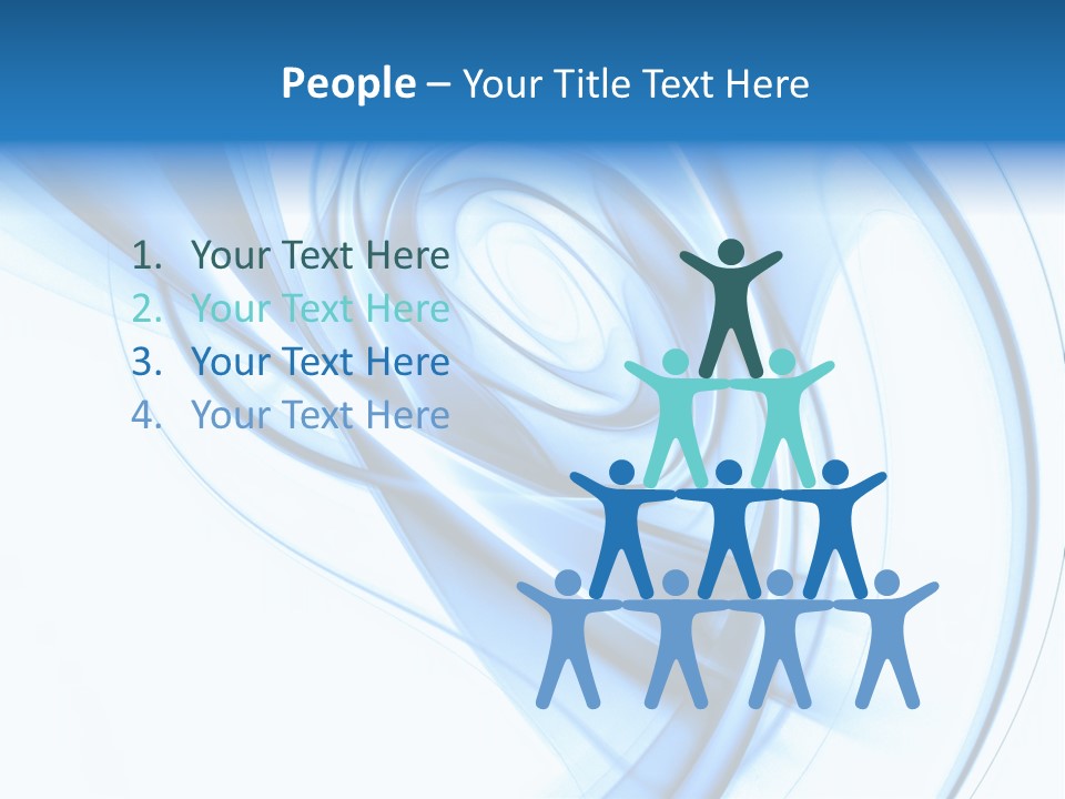 Abstract Blue Futuristic Background Texture PowerPoint Template