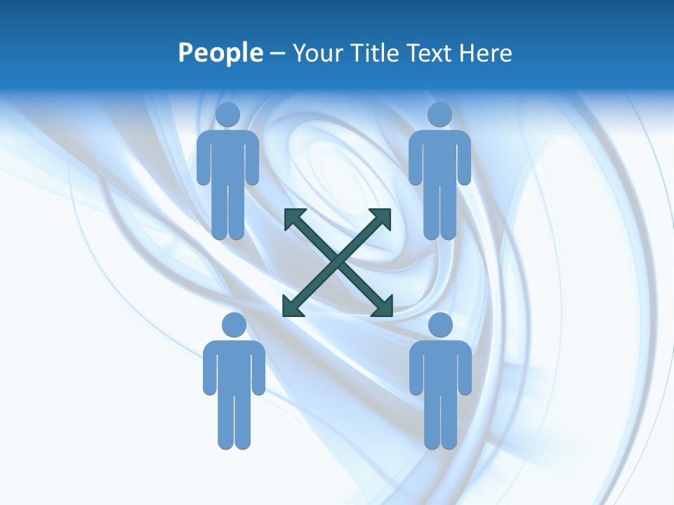 Abstract Blue Futuristic Background Texture PowerPoint Template