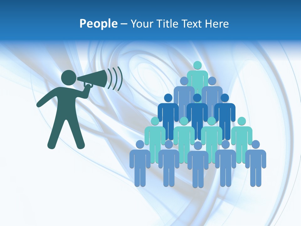 Abstract Blue Futuristic Background Texture PowerPoint Template