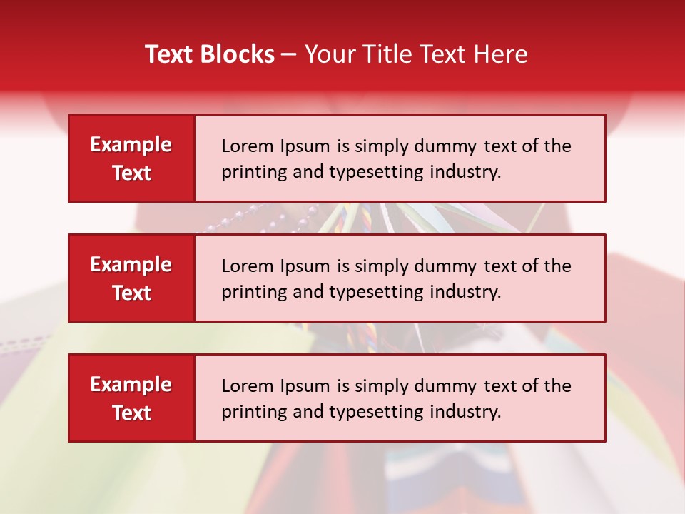 A Woman Holding Several Colorful Shopping Bags PowerPoint Template