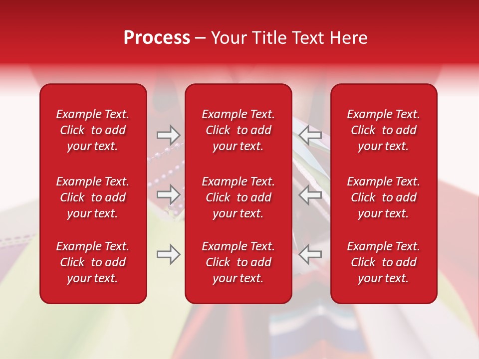 A Woman Holding Several Colorful Shopping Bags PowerPoint Template