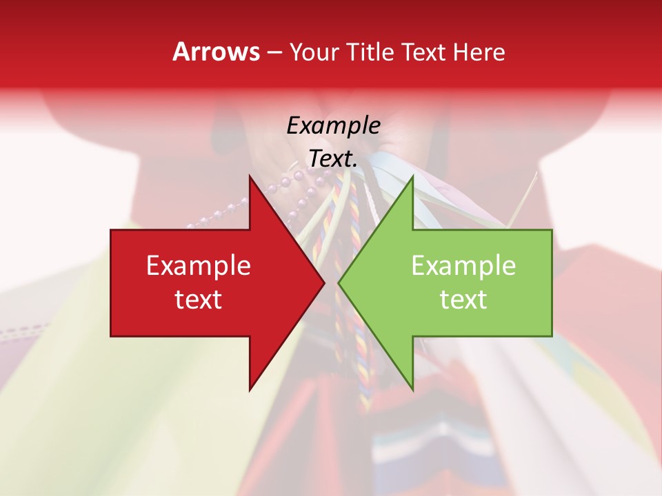 A Woman Holding Several Colorful Shopping Bags PowerPoint Template