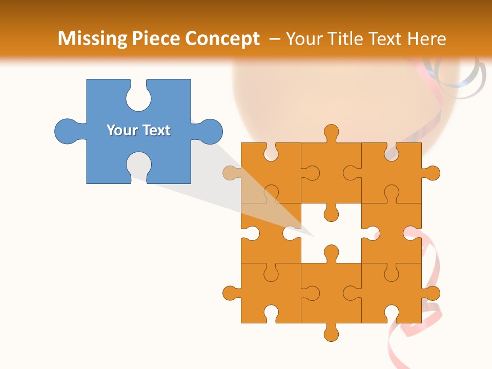 Colorful Balloons On A White Background PowerPoint Template