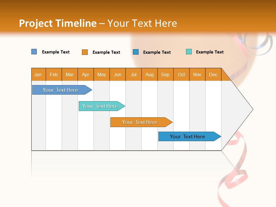 Colorful Balloons On A White Background PowerPoint Template