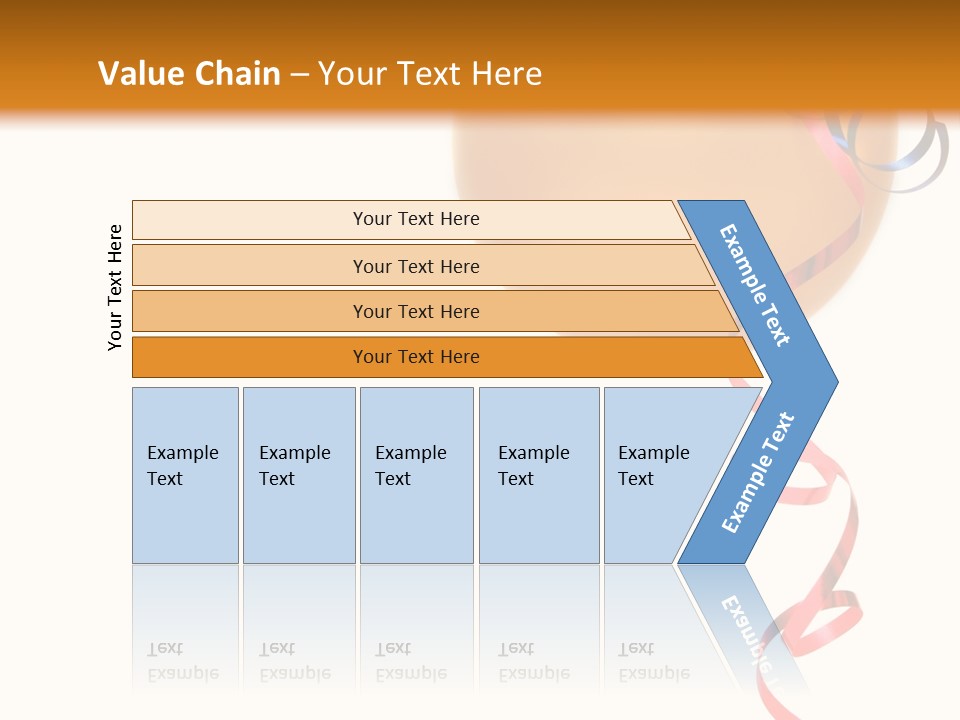 Colorful Balloons On A White Background PowerPoint Template