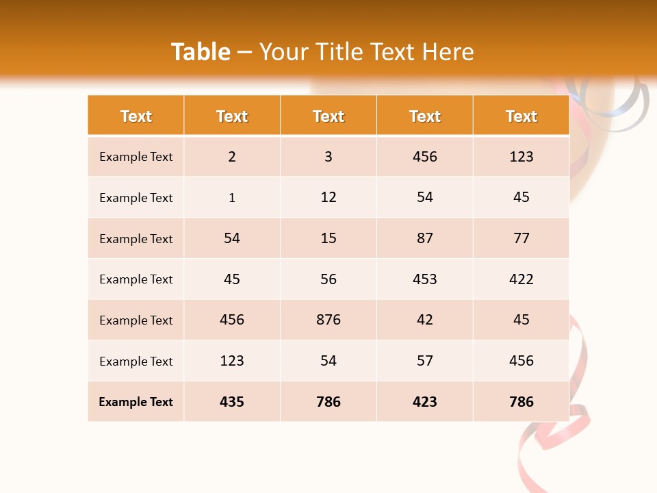 Colorful Balloons On A White Background PowerPoint Template