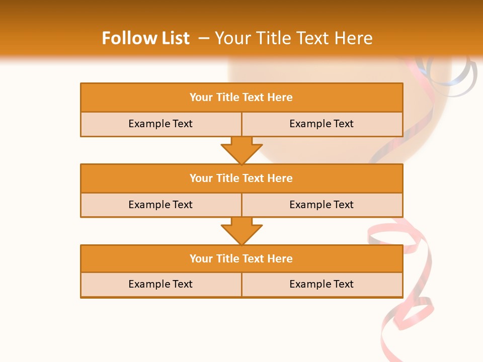 Colorful Balloons On A White Background PowerPoint Template